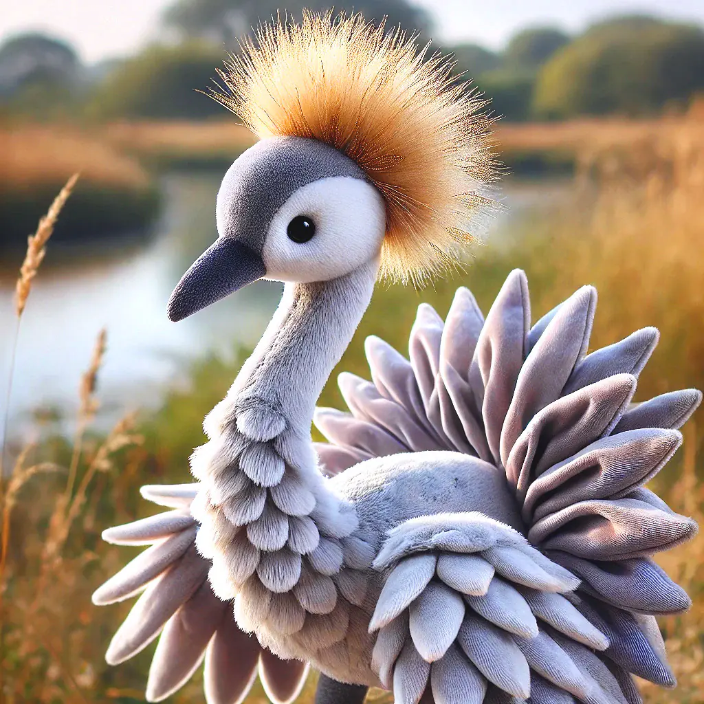 Gray Crowned Crane