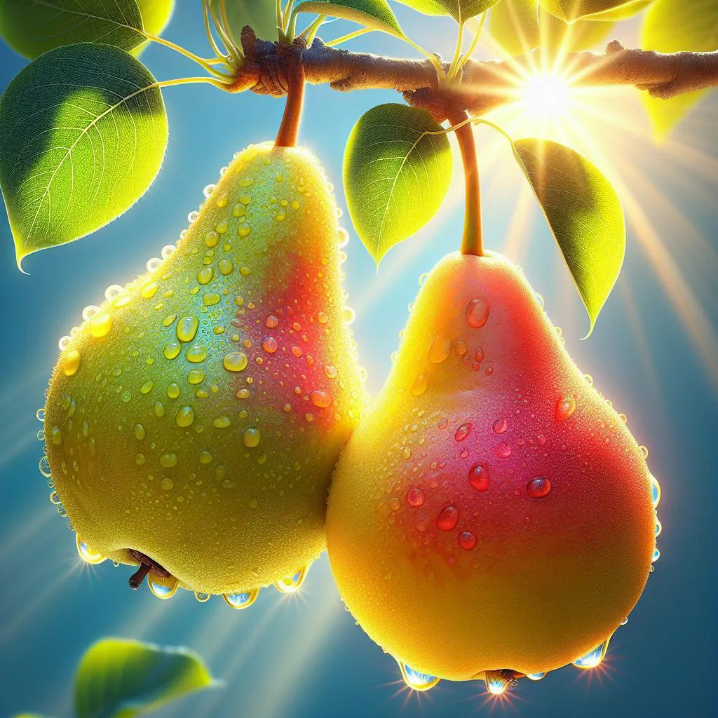 Red Anjou Pear, Belgium