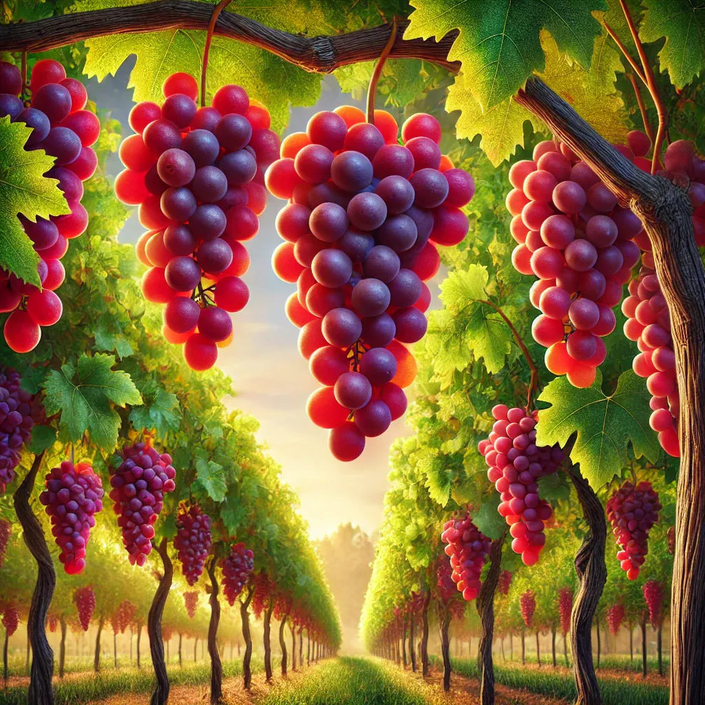 Red Grapes, Myanmar