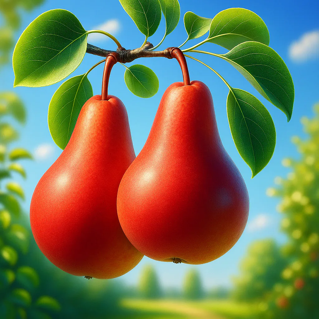 Red Anjou Pear, Cambodia