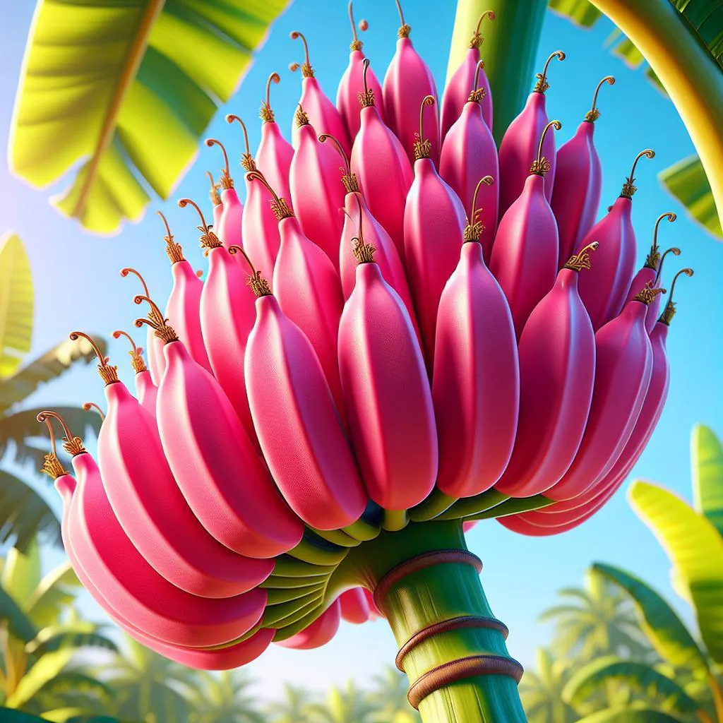 Pink Banana Musa Velutina, Uzbekistan