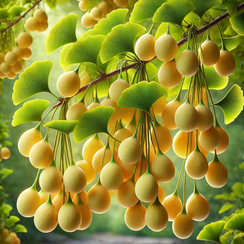 Ginkgo Biloba Fruits, French Polynesia