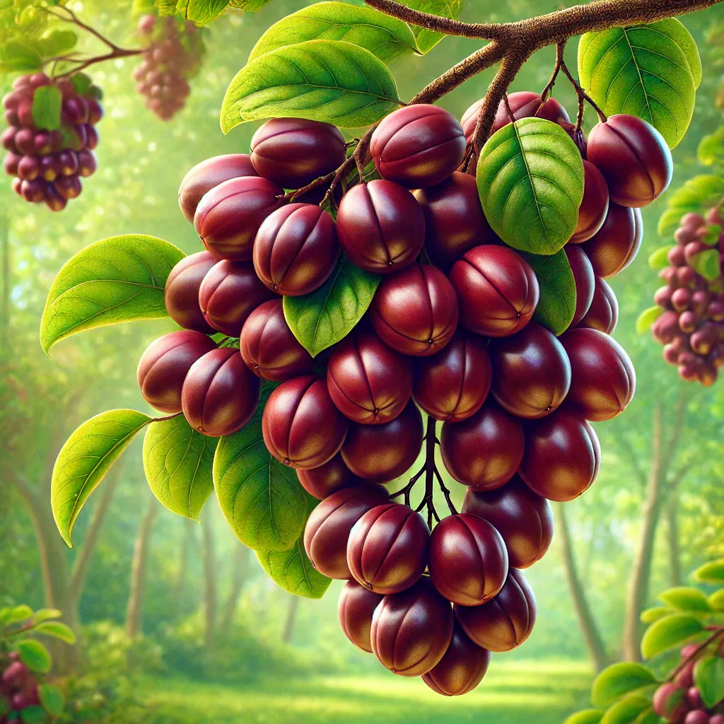 Ripe Dark Reddish-brown Fruits, Gambia