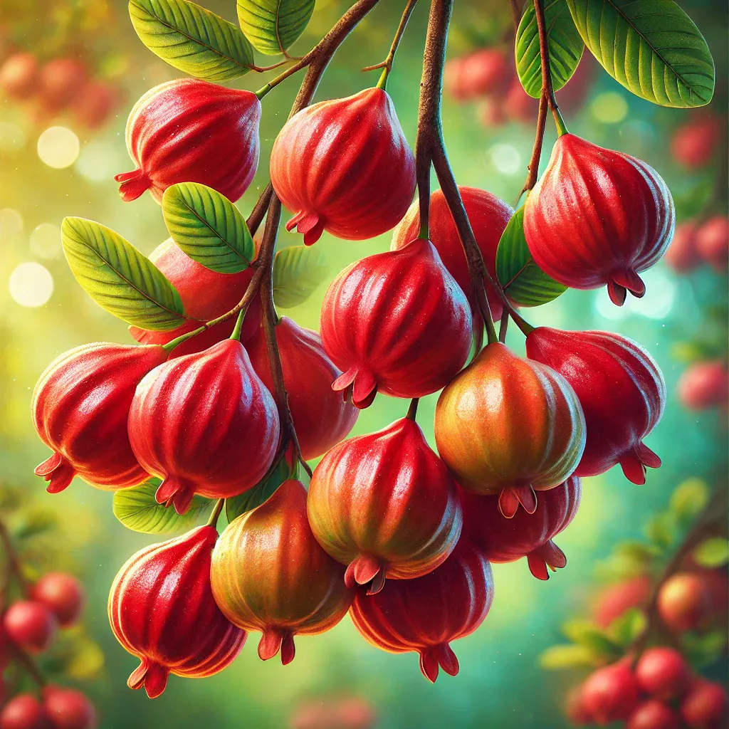 Red Strawberry Guava, Cameroon