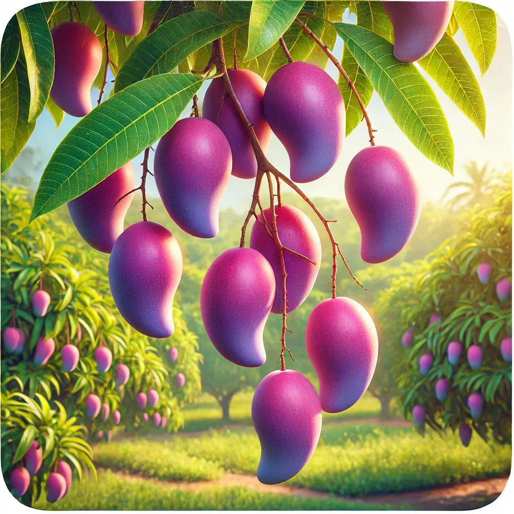 Ripe Purple Mango, South Ossetia