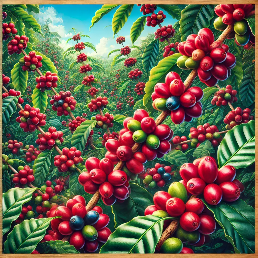 Ripe Coffee Cherries, Cook Islands