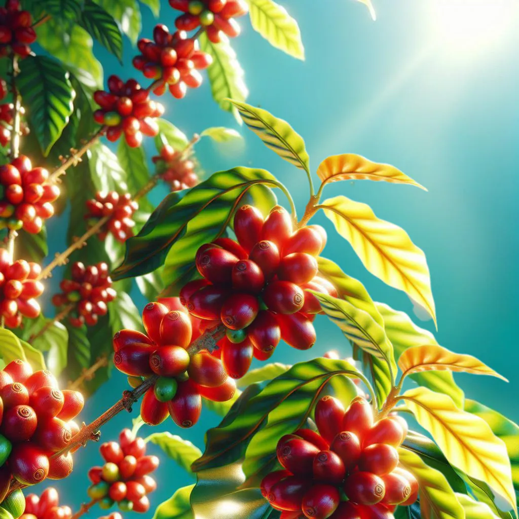 Arabica Coffee Berries, El Salvador