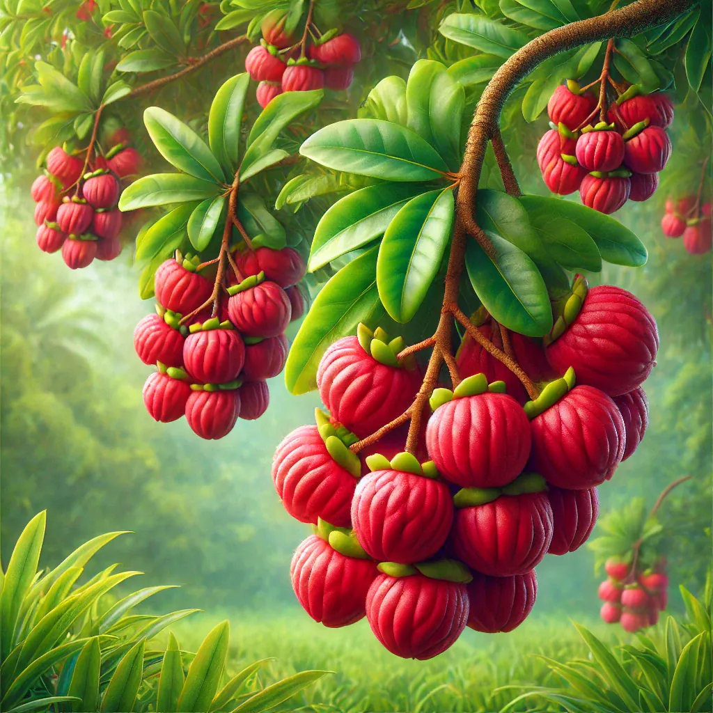 Ripe Red Ackee Fruit, Mali