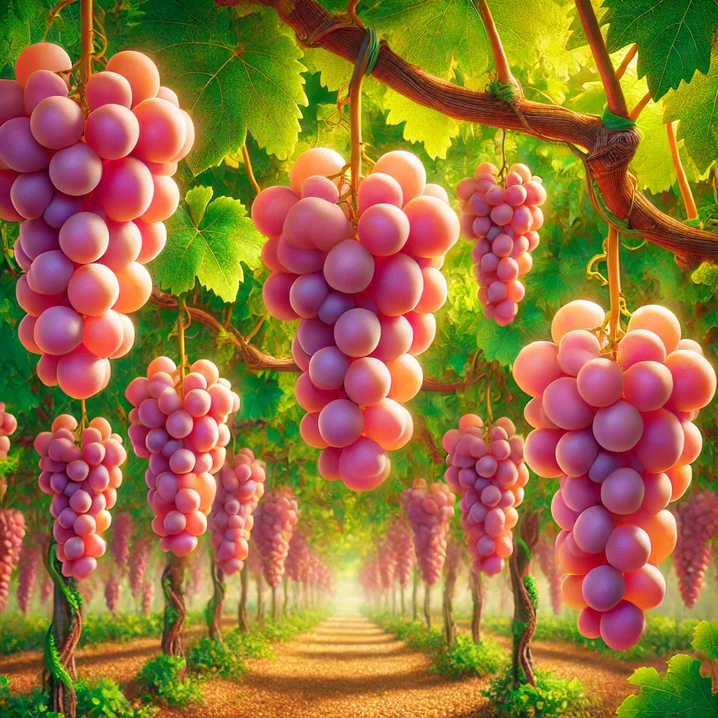 Pink Table Grapes, Ukraine