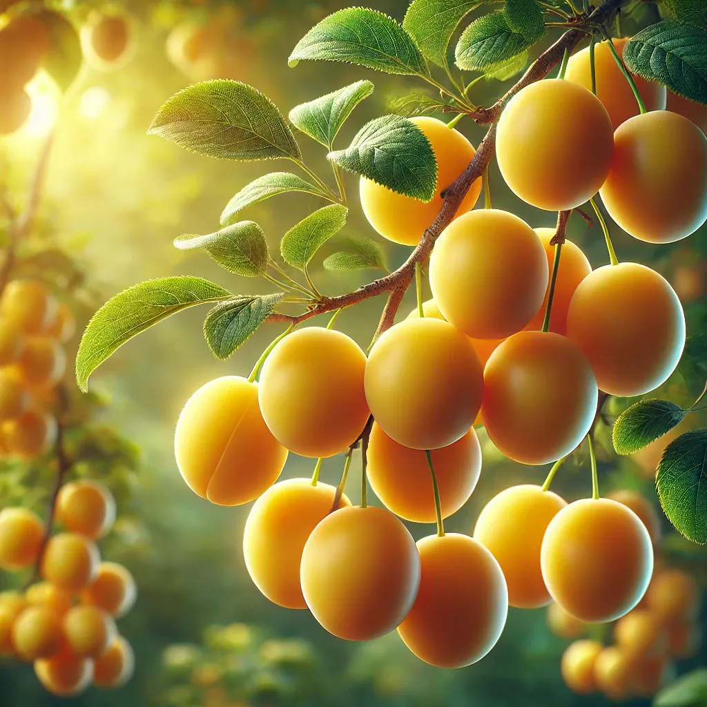 Ripe Yellow Plums, Saint Lucia