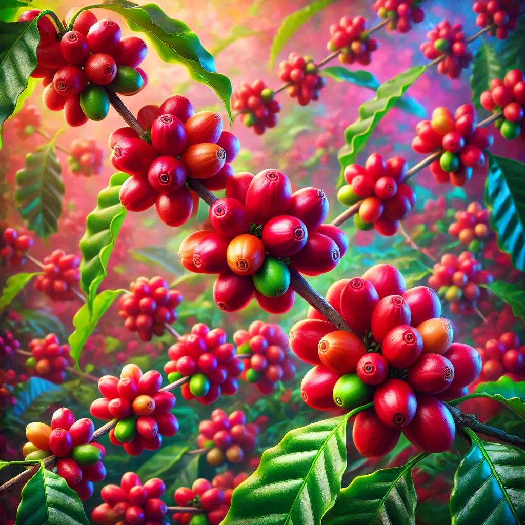 Ripe Coffee Cherry, Tristan da Cunha
