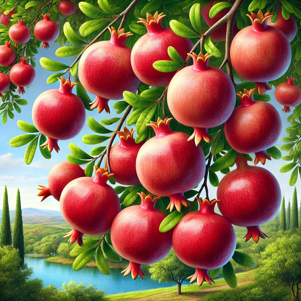 Ripe Pomegranate, British Virgin Islands
