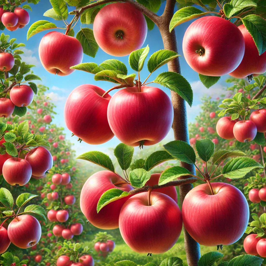 Crisp Red Apple, Guernsey