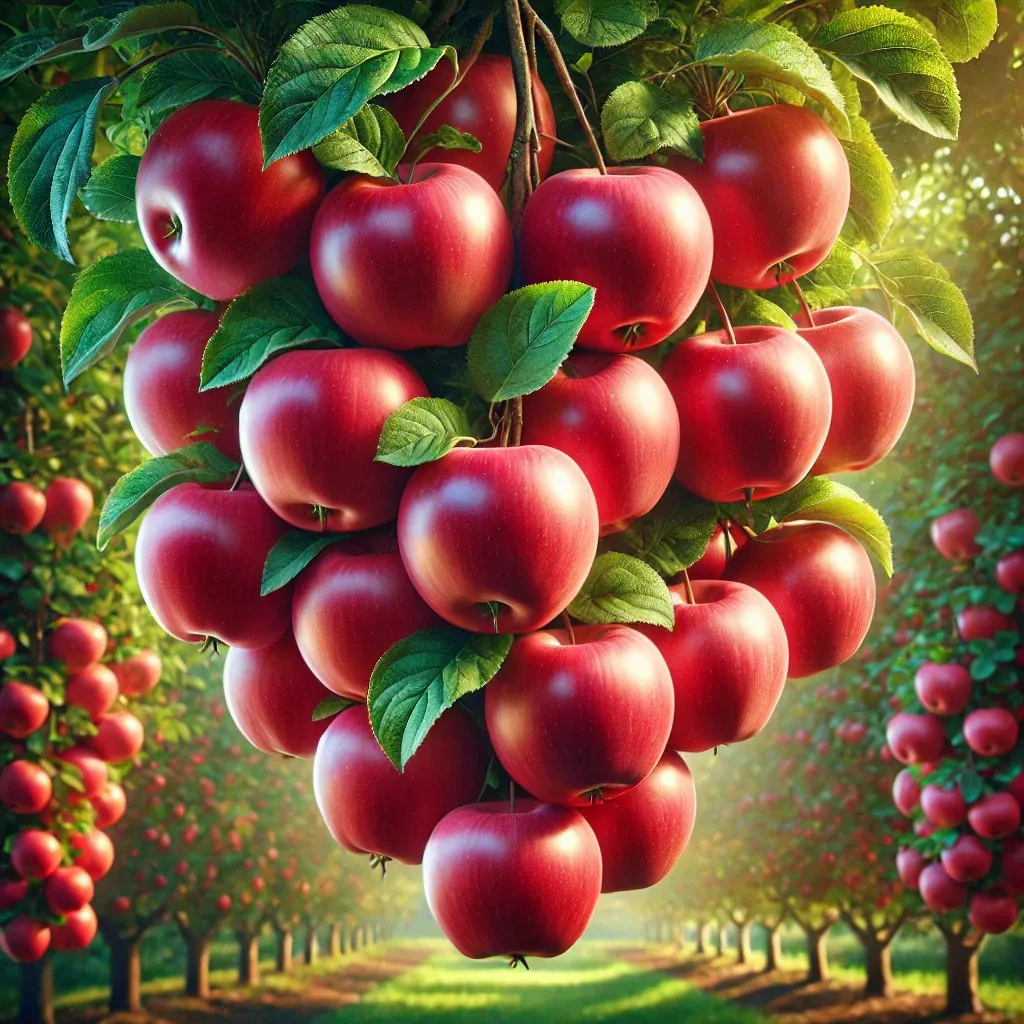 Ripe Red Apples, Pitcairn Islands