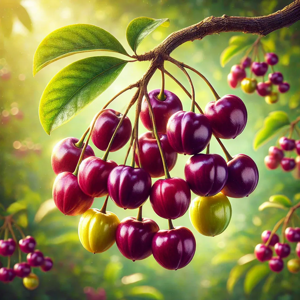 Ripe Surinam Cherries, Qatar