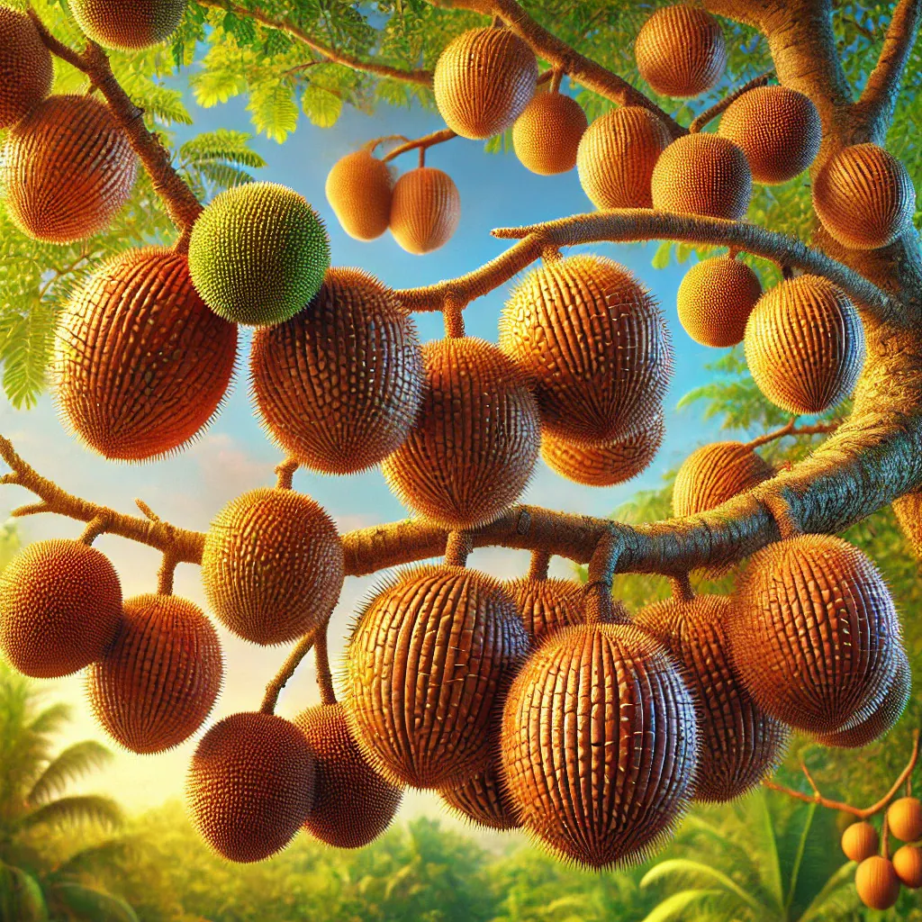 Spiny Bush Butter Fruit, Dominican Republic