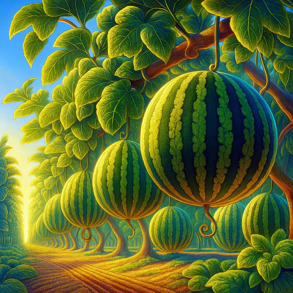 Crimson Sweet Watermelon, North Korea