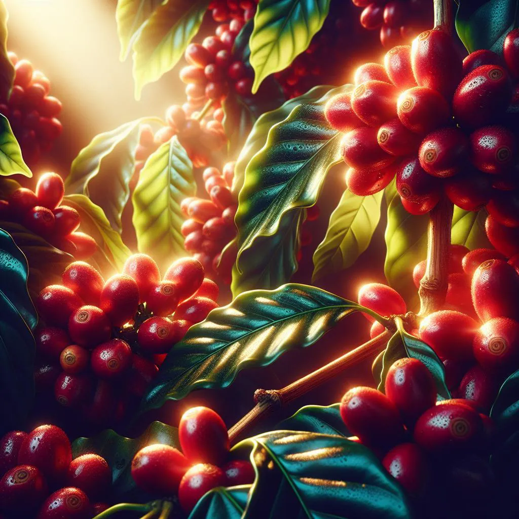 Arabica Coffee Berries, Dominica