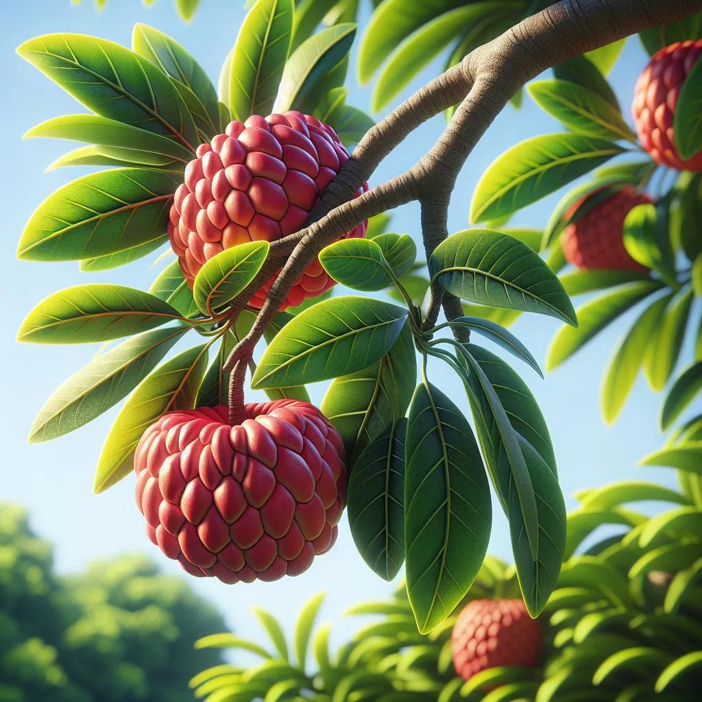 Red Custard Apple, Morocco