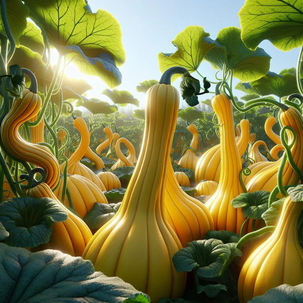 Yellow Crookneck Squash, New Zealand
