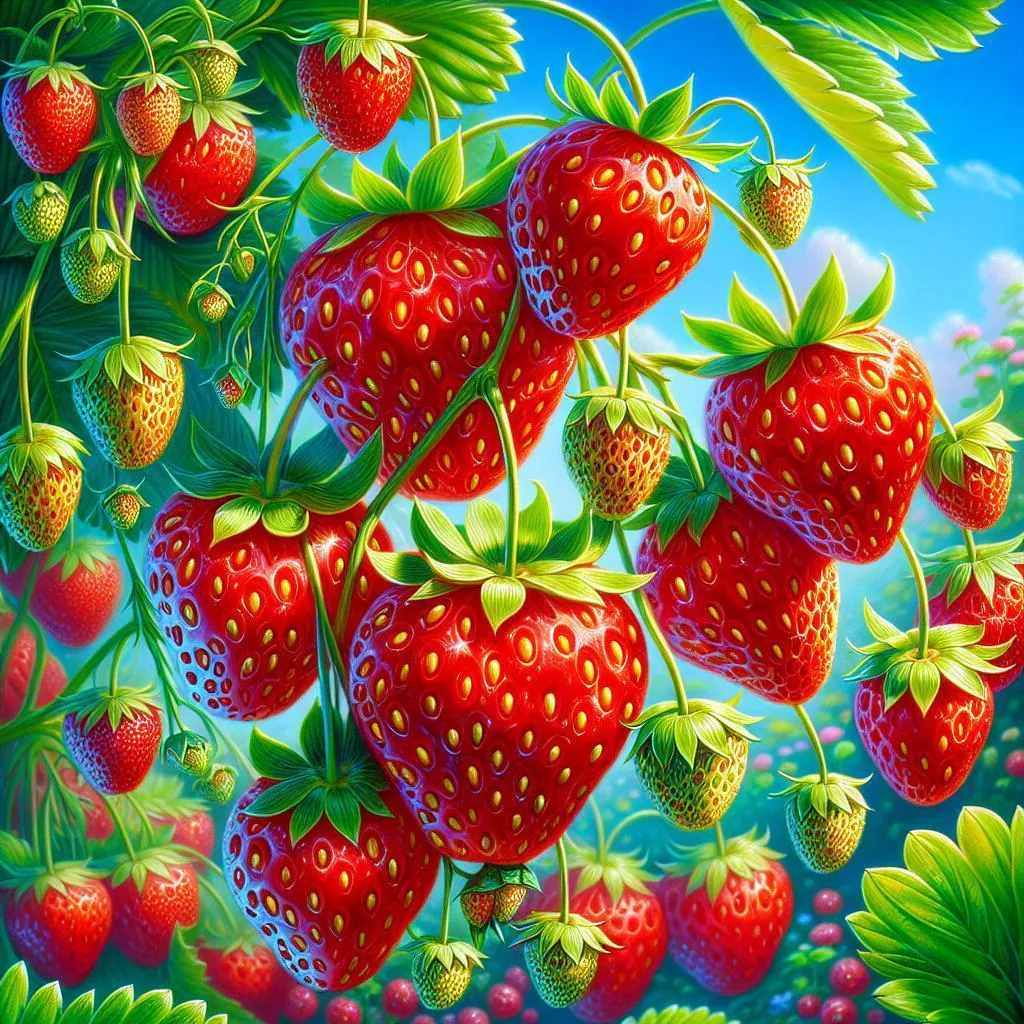 Garden Strawberry, Cocos Islands