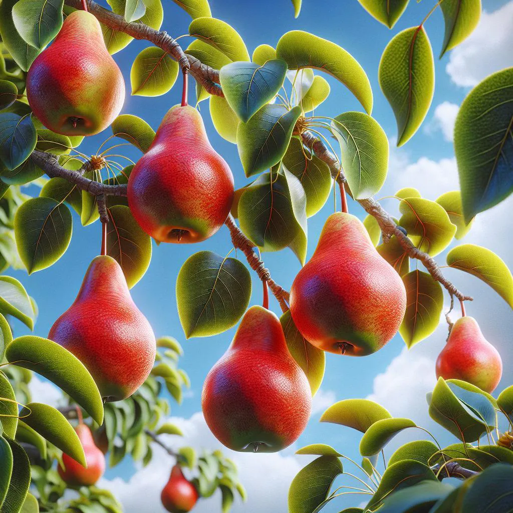 Red Williams Pear, Syria