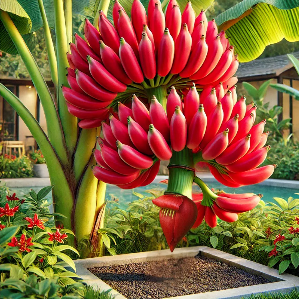 Plantain or Green Mango Flower, United Kingdom