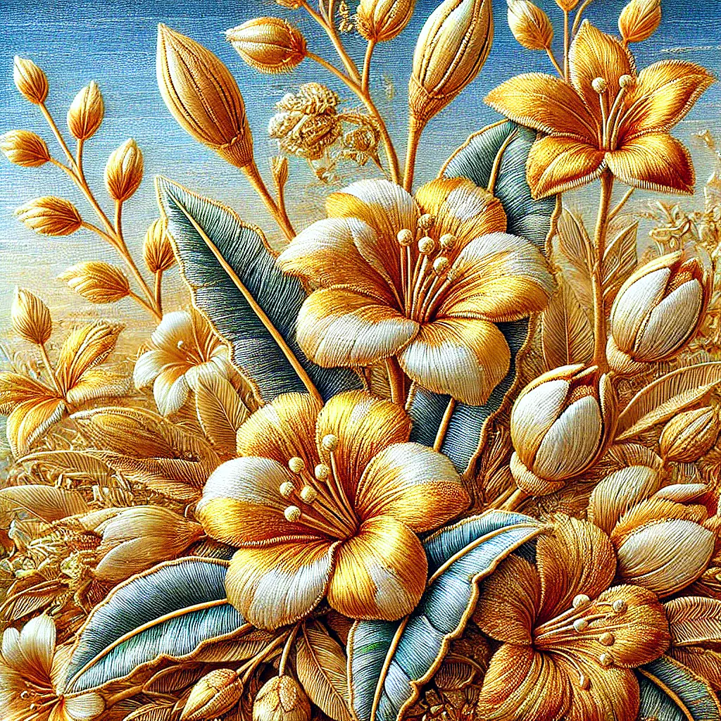 Golden Flowers