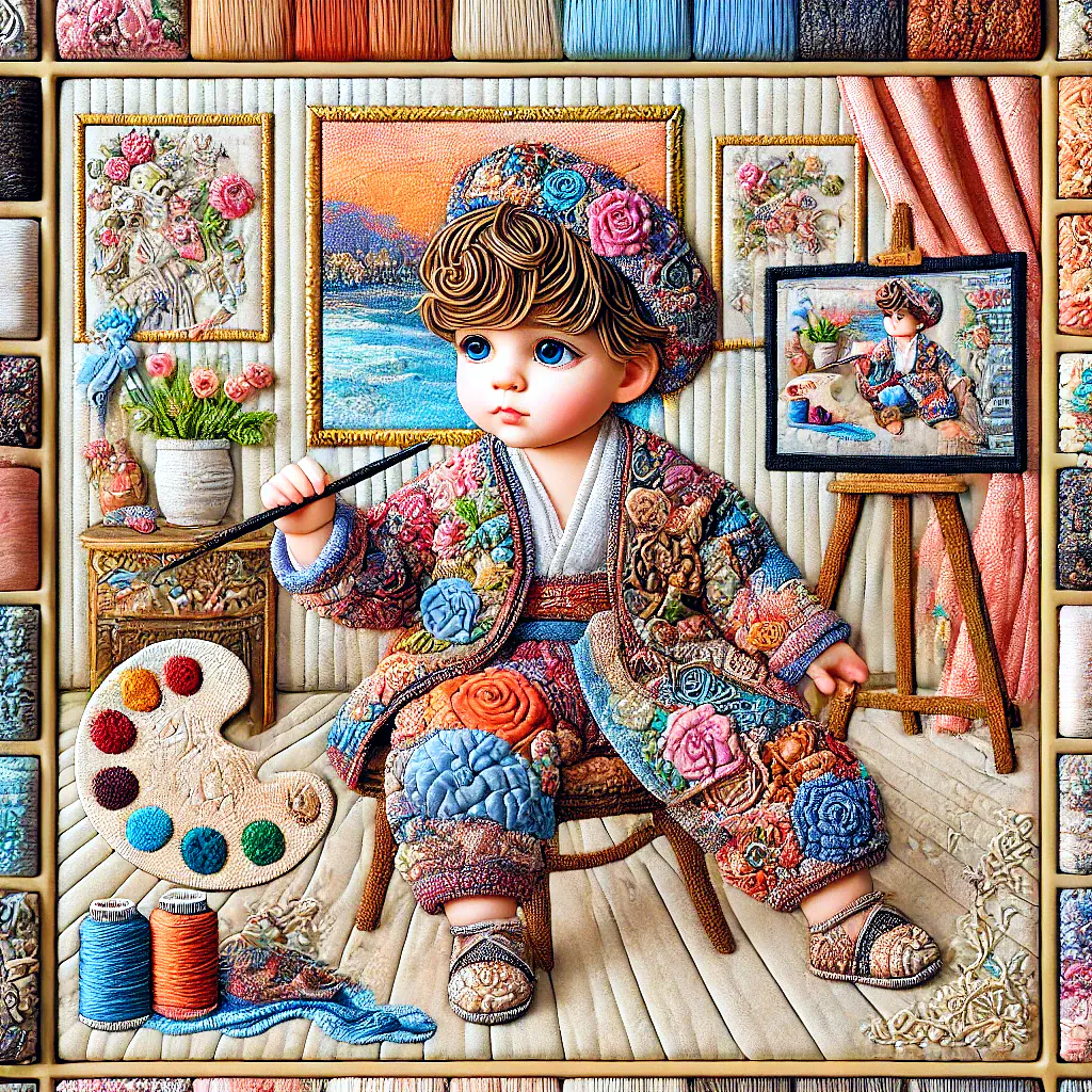 Toddler NFT Artist