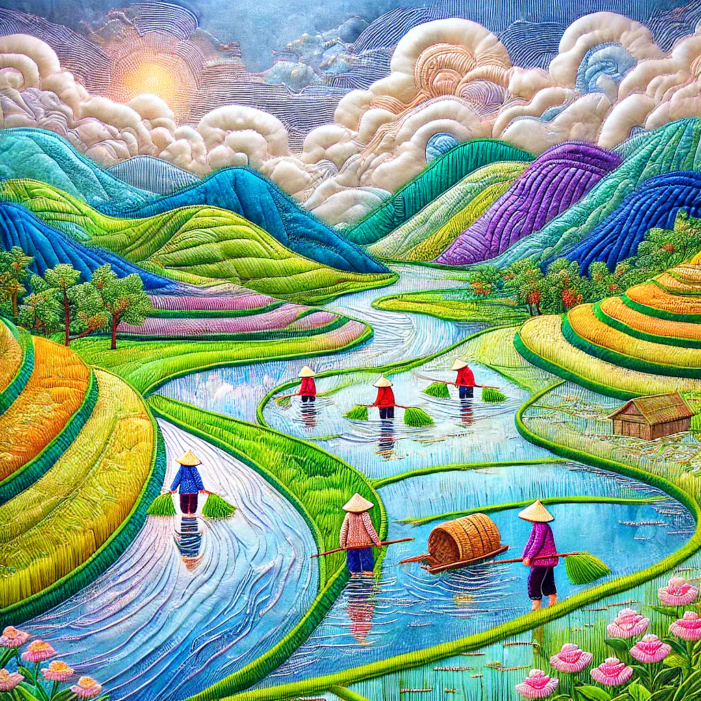 Vietnamese Water Plantation