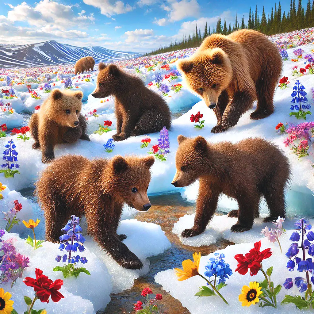 East Siberian Brown Bear, 3