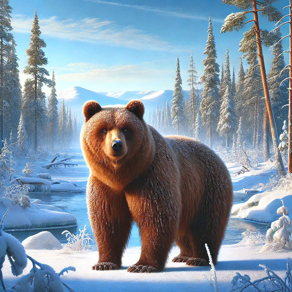 East Siberian Brown Bear