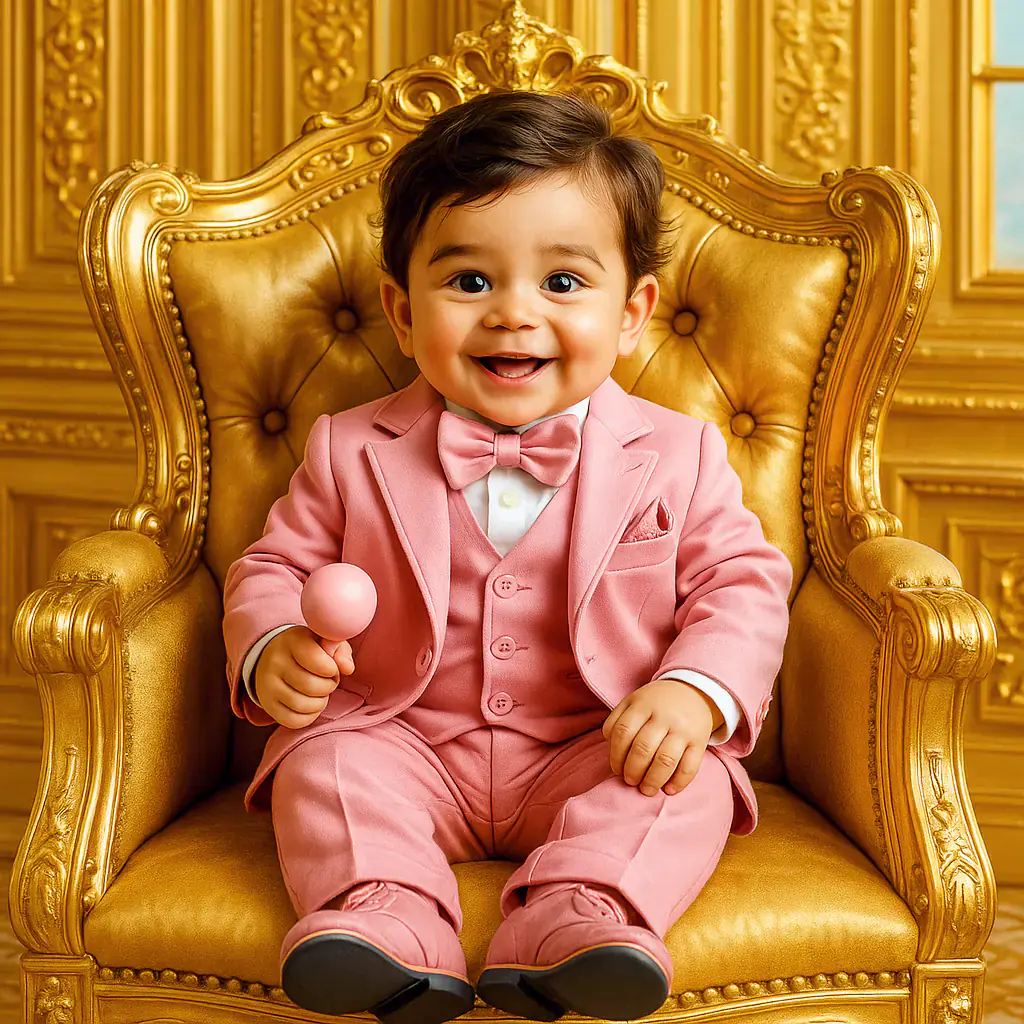 Royal Pink Prince Portrait