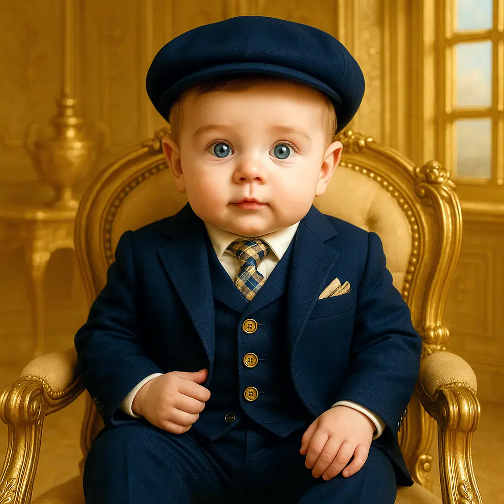 Golden Age Gentleman in Navy