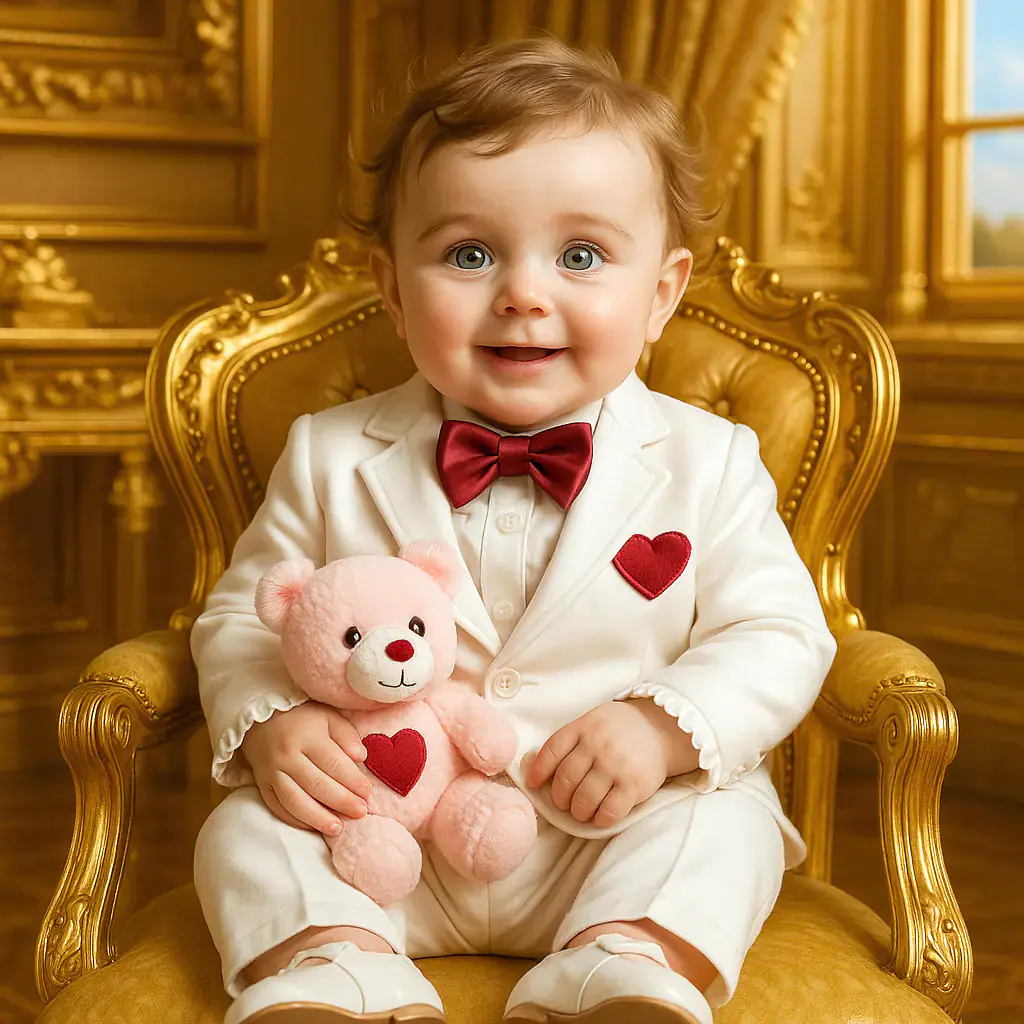 The White Suit and Pink Bear