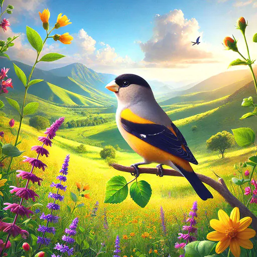 Arabian golden-winged grosbeak