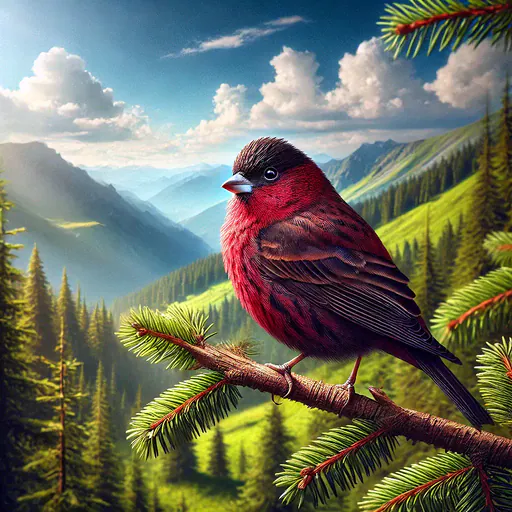 Dark-breasted Rosefinch