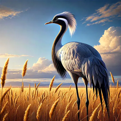 Demoiselle Crane