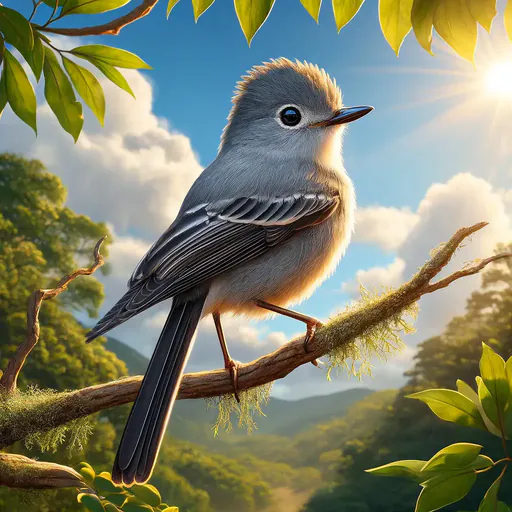 Crowned Slaty Flycatcher