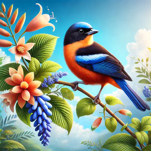 Chestnut-bellied Mountain Tanager