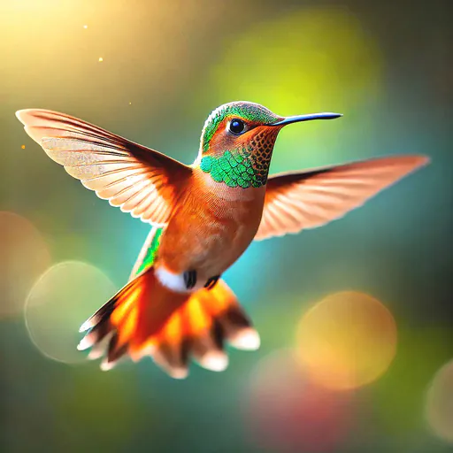 Allen's hummingbird, 2