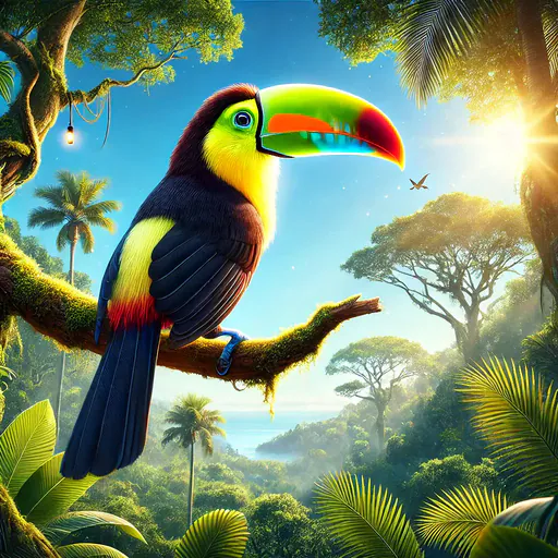 Citron-throated Toucan