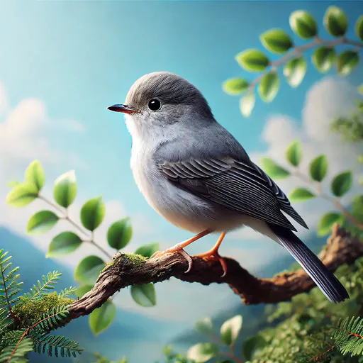Cinereous Warbling Finch