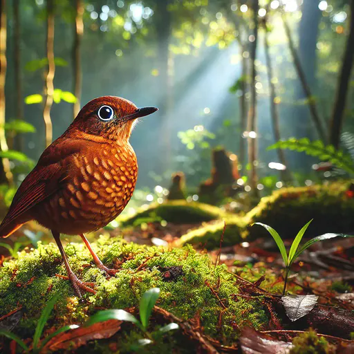 Abyssinian ground thrush