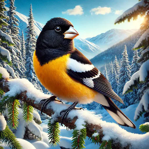 Collared Grosbeak