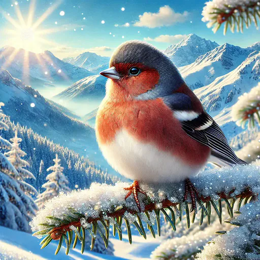 Chestnut-breasted Mountain Finch