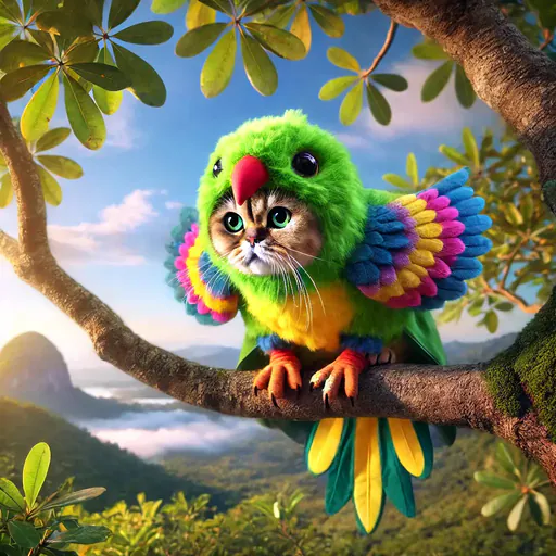 me catty macaw
