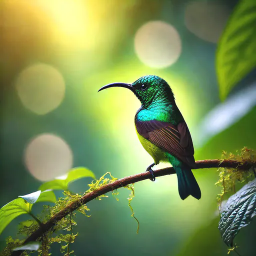 Banded green sunbird