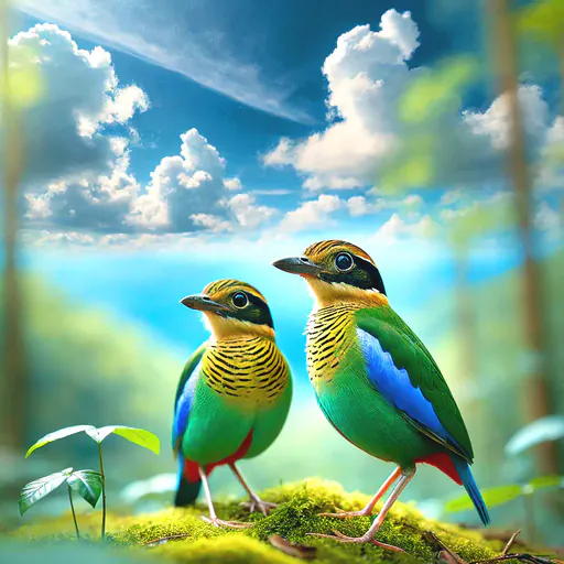 Bar-bellied pitta