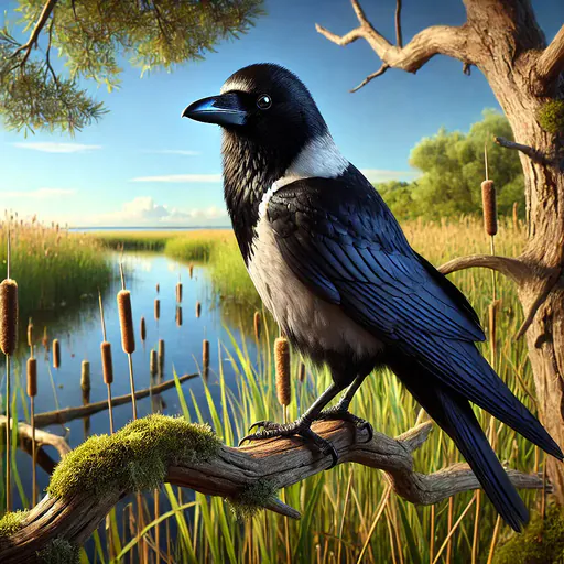 Collared Crow
